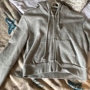 pacsun cropped hoodie